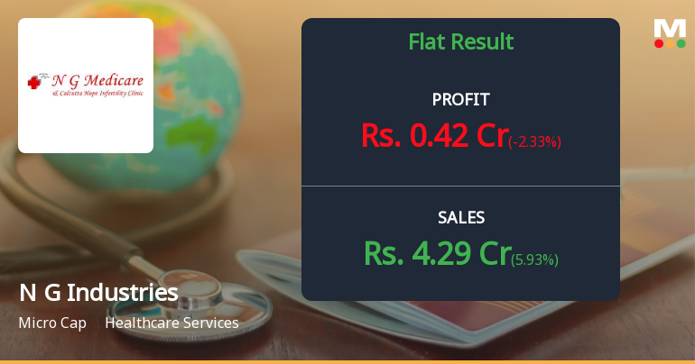 N G Industries Q3 FY26: Modest Growth Masks Structural Weakness in Healthcare Services Provider