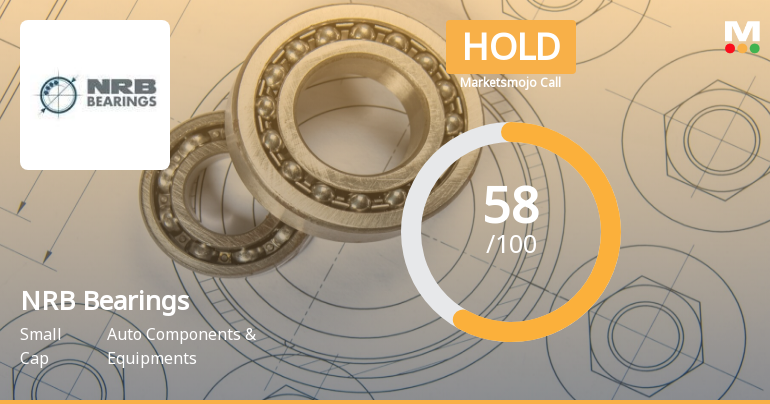 NRB Bearings Ltd is Rated Hold by MarketsMOJO