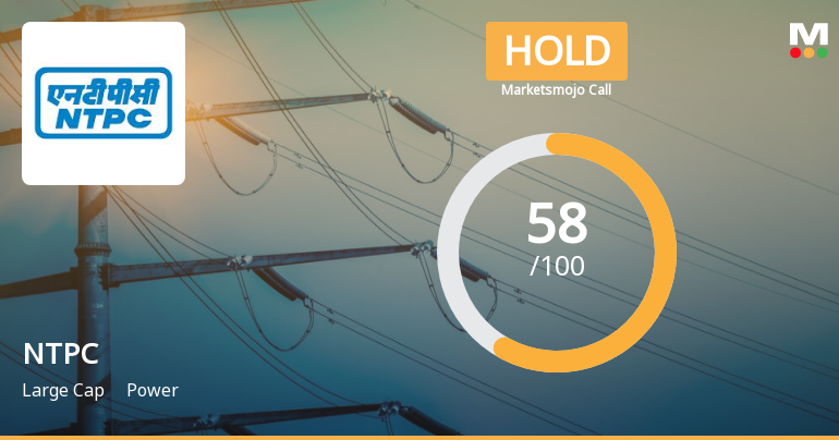 NTPC Ltd. Upgraded to Hold as Technicals Improve Amid Mixed Financial Trends