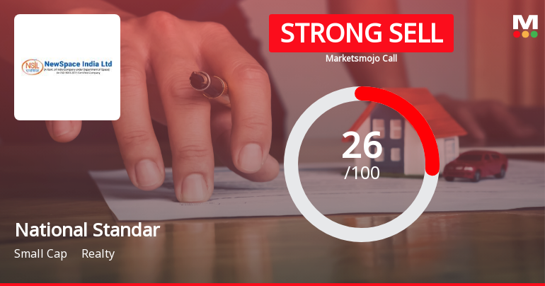National Standard (India) Ltd Downgraded to Strong Sell Amidst Weak Fundamentals and Bearish Technicals