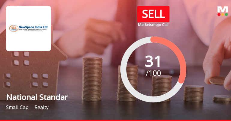 National Standard (India) Ltd Upgraded to Sell on Technical Improvements Despite Weak Fundamentals