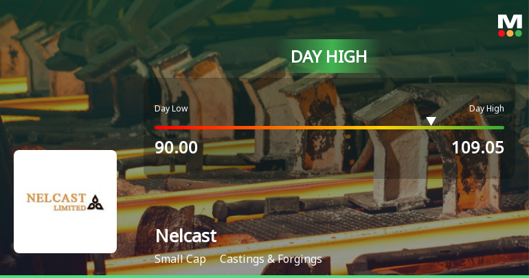 Nelcast Ltd. Hits Intraday High with 17.41% Surge on 3 Feb 2026