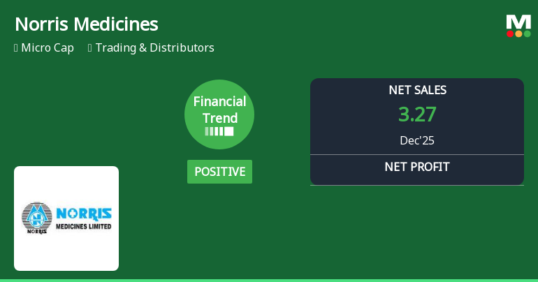 Norris Medicines Ltd Reports Strong Quarterly Growth Amid Market Challenges