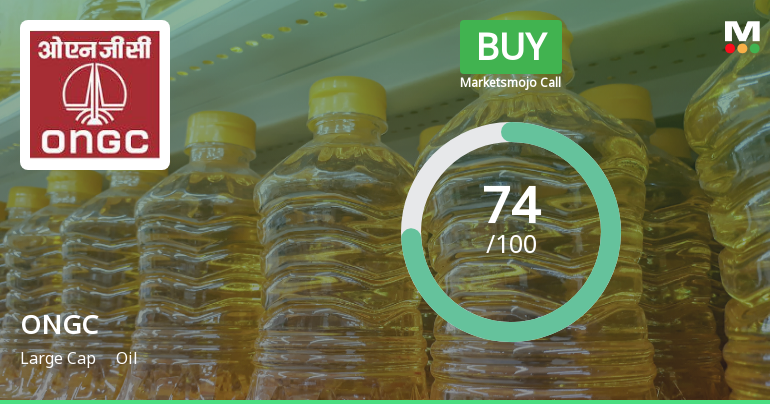 MarketsMOJO Upgrades Oil & Natural Gas Corporation Ltd. to Buy on Improved Technicals and Strong Financials