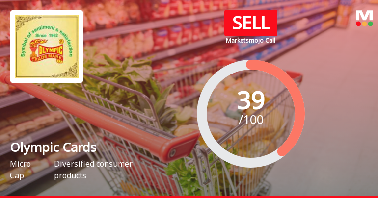 Olympic Cards Ltd Upgraded to Sell on Technical Improvements Despite Financial Challenges