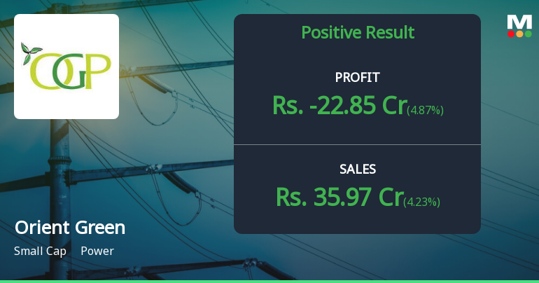 Orient Green Power Q3 FY26: Steep Loss Amid Volatile Revenue Pattern Raises Sustainability Concerns