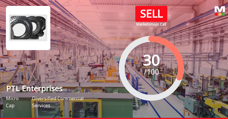 PTL Enterprises Ltd is Rated Sell