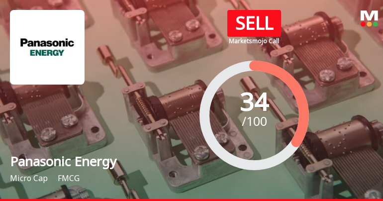 Panasonic Energy India Company Ltd is Rated Sell