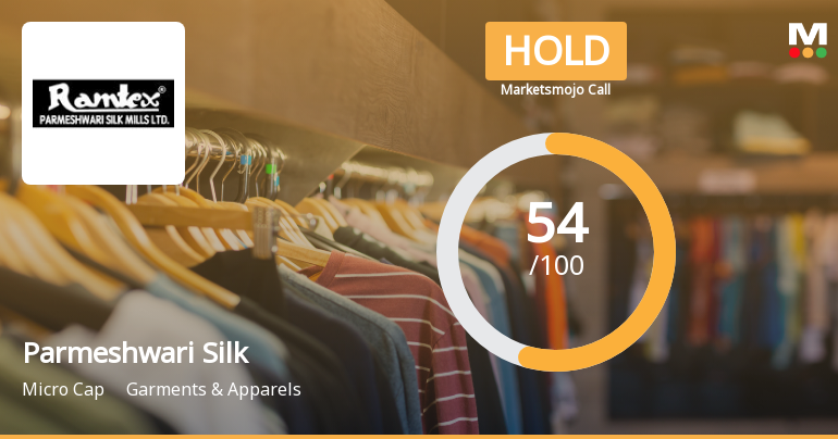 Parmeshwari Silk Mills Ltd Upgraded to Hold on Improved Technicals and Valuation