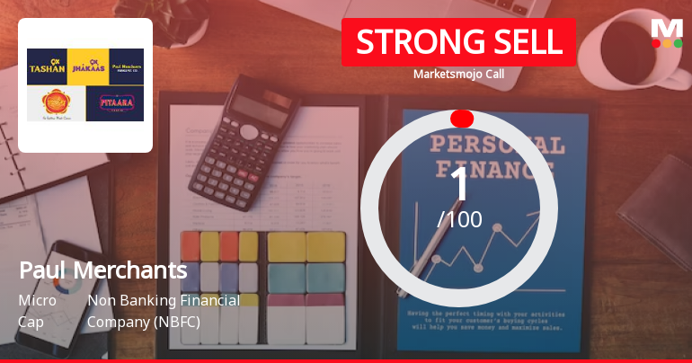 Paul Merchants Ltd is Rated Strong Sell