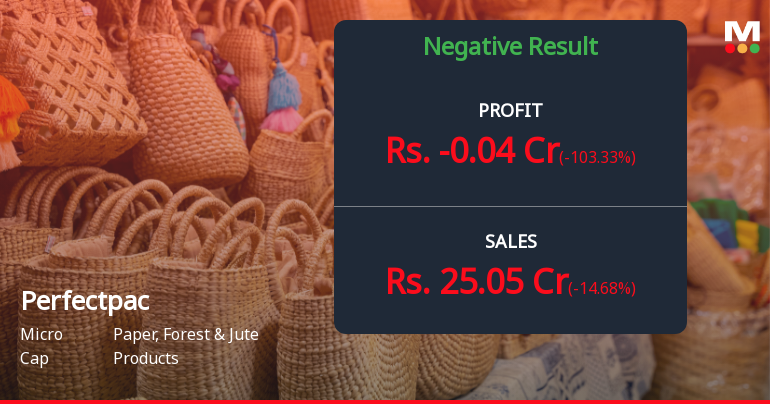 Perfectpac Ltd Q3 FY26: Margin Collapse Triggers Loss, Raising Concerns Over Operating Efficiency