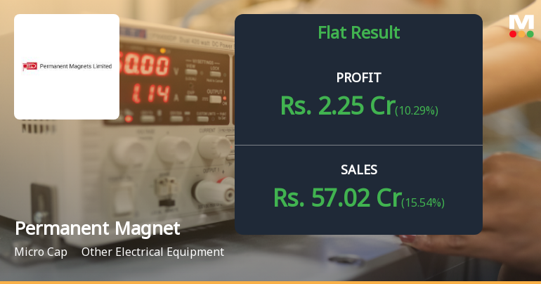 Permanent Magnets Q3 FY26: Profit Growth Masks Margin Pressure and Valuation Concerns