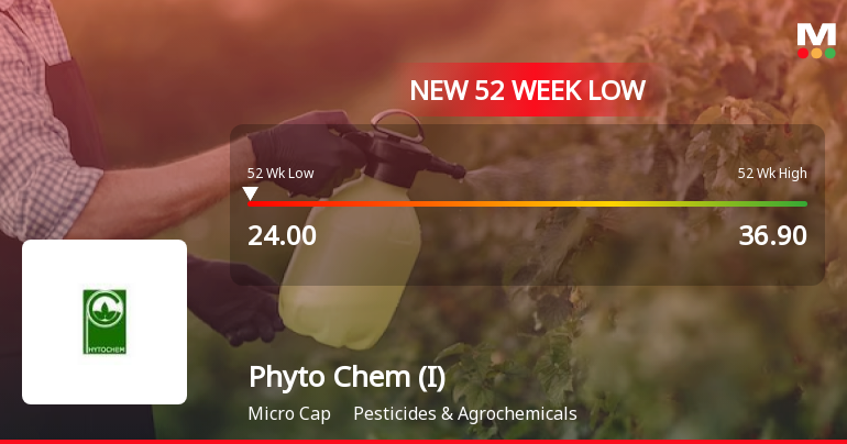 Phyto Chem (India) Ltd Falls to 52-Week Low Amidst Continued Underperformance