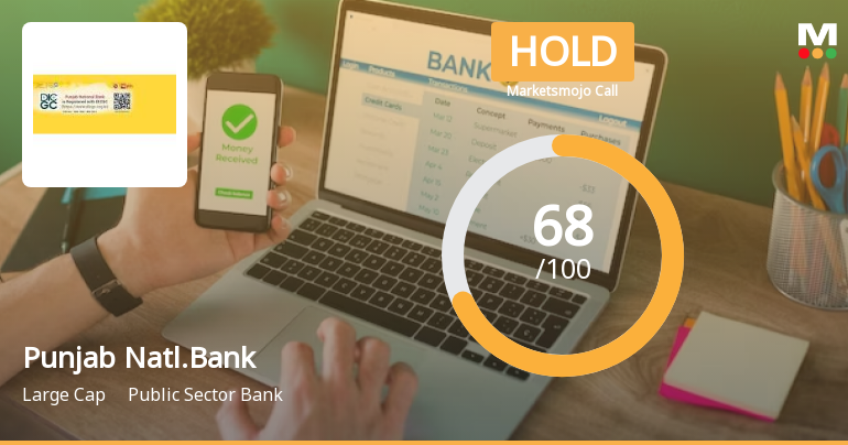 Punjab National Bank is Rated Hold by MarketsMOJO