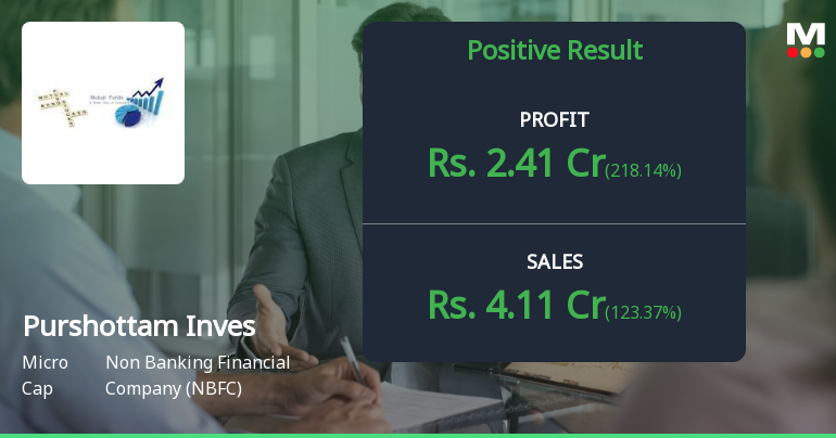 Purshottam Investofin Q3 FY26: Micro-Cap NBFC Shows Quarterly Profit Surge Amid Persistent Structural Concerns