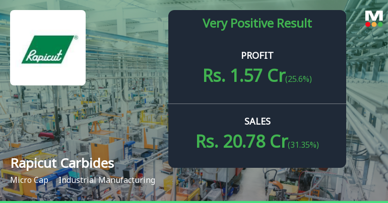 Rapicut Carbides Q3 FY26: Sharp Turnaround Masks Deeper Structural Concerns