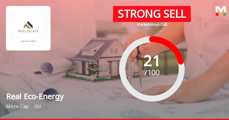 Real Eco-Energy Ltd is Rated Strong Sell