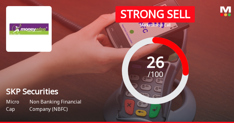 SKP Securities Downgraded to Strong Sell Amid Technical Weakness and Flat Financials