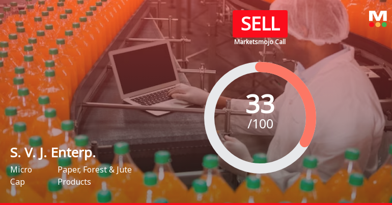 S. V. J. Enterprises Ltd is Rated Sell