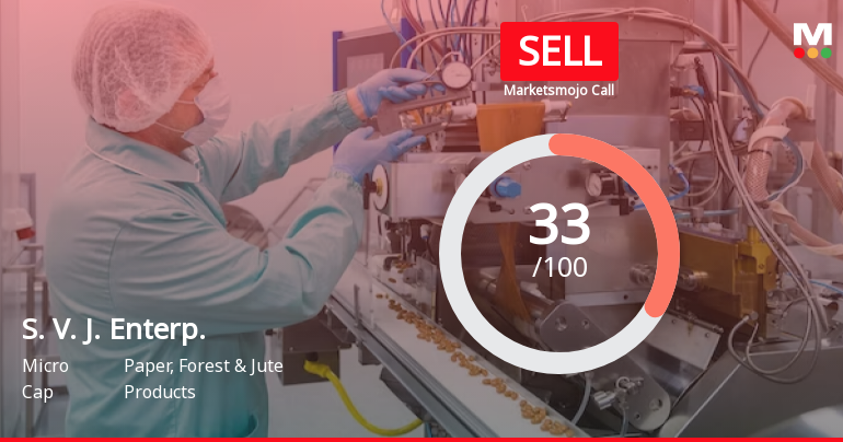 S. V. J. Enterprises Ltd is Rated Sell