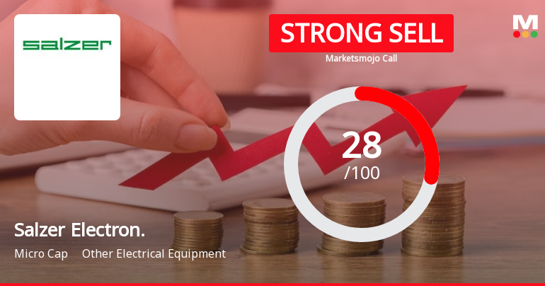 Salzer Electronics Ltd is Rated Strong Sell