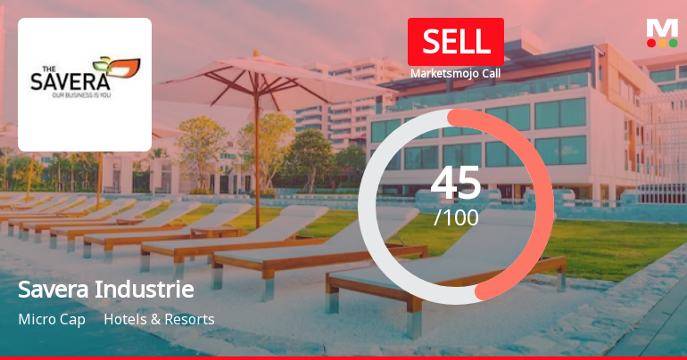 Savera Industries Ltd is Rated Sell