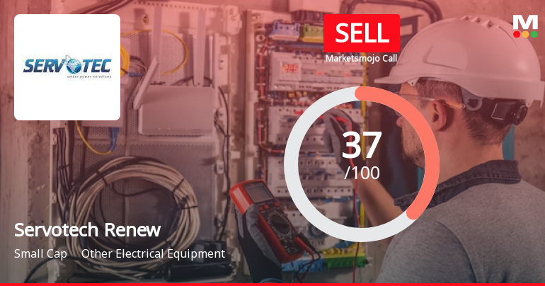 Servotech Renewable Power System Ltd is Rated Sell