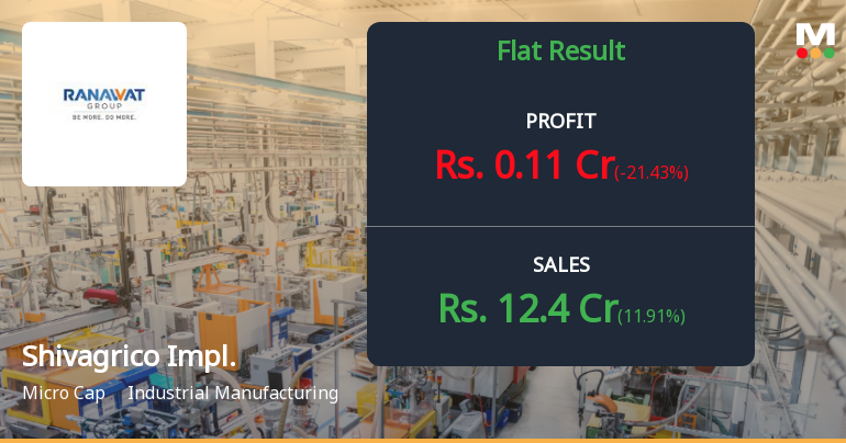 Shivagrico Implements Q2 FY26: Marginal Profit Growth Masks Deeper Structural Challenges