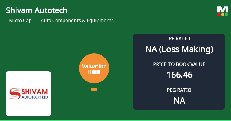 Shivam Autotech Ltd Valuation Shifts Signal Heightened Risk Amid Market Underperformance