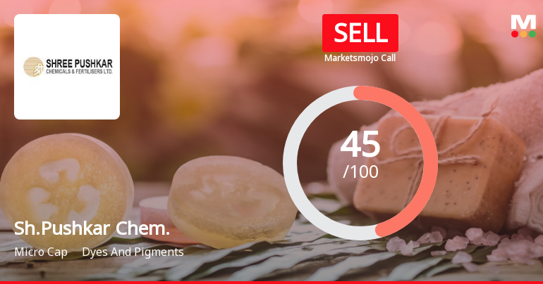 Shree Pushkar Chemicals & Fertilizers Ltd is Rated Sell