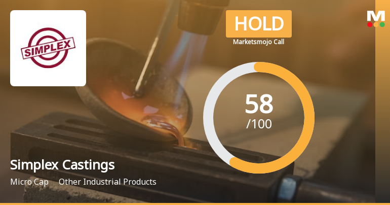Simplex Castings Ltd is Rated Hold