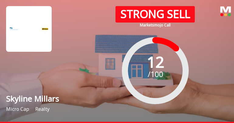 Skyline Millars Ltd is Rated Strong Sell