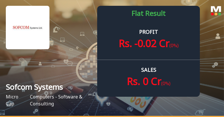 Sofcom Systems Q3 FY26: Profit Surge Masks Underlying Revenue Weakness