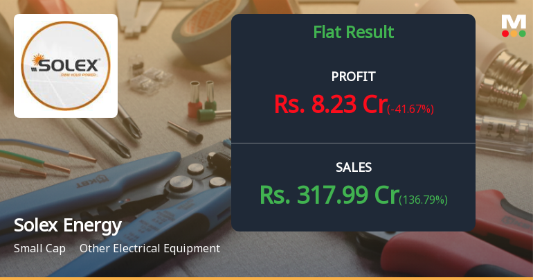 Solex Energy Q3 FY26: Sharp Revenue Surge Masks Margin Compression Concerns