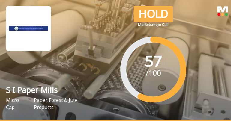 South India Paper Mills Ltd is Rated Hold