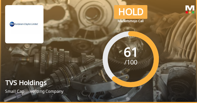 TVS Holdings Ltd is Rated Hold by MarketsMOJO