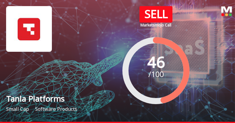 Tanla Platforms Ltd Downgraded to Sell Amid Technical Weakness and Growth Concerns