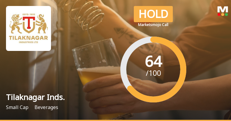 Tilaknagar Industries Ltd is Rated Hold by MarketsMOJO