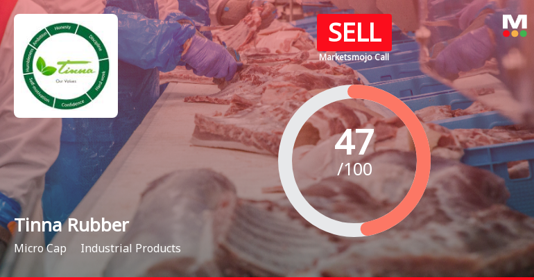 Tinna Rubber & Infrastructure Ltd Downgraded to Sell Amid Bearish Technicals and Market Underperformance