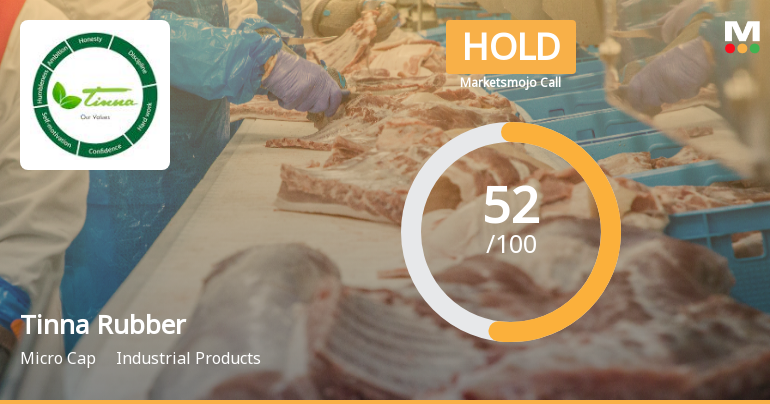 Tinna Rubber & Infrastructure Ltd Upgraded to Hold on Improved Technicals and Financial Metrics