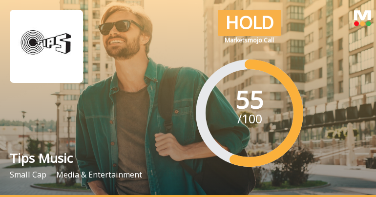 Tips Music Ltd is Rated Hold by MarketsMOJO