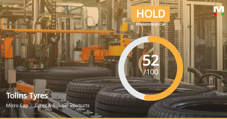 Tolins Tyres Ltd is Rated Hold by MarketsMOJO