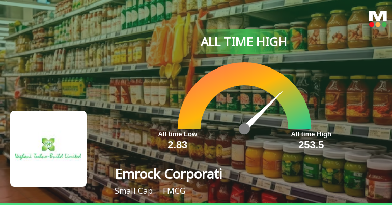 Vaghani Techno-Build Ltd Stock Hits All-Time High at Rs.253.5