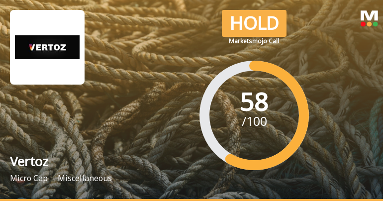 Vertoz Ltd is Rated Hold by MarketsMOJO