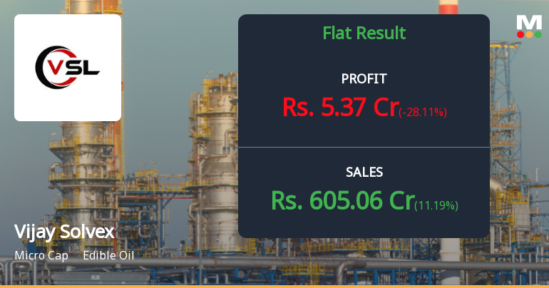 Vijay Solvex Q3 FY26: Margin Compression and Profit Decline Signal Structural Challenges
