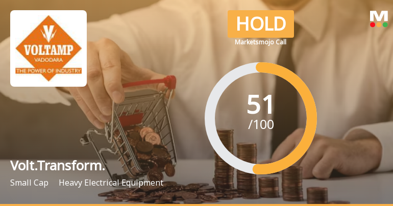 Voltamp Transformers Ltd is Rated Hold by MarketsMOJO