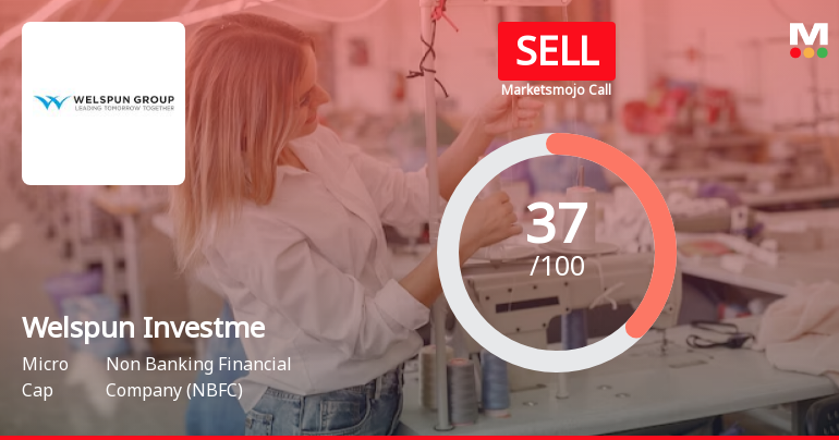 Welspun Investments & Commercials Ltd is Rated Sell