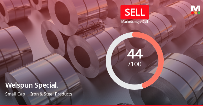 Welspun Specialty Solutions Ltd Upgraded to Sell on Technical Improvements Despite Expensive Valuation