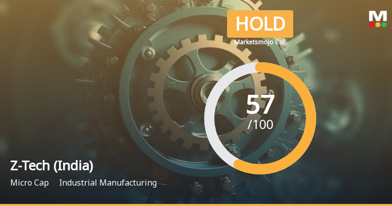 Z-Tech (India) Ltd is Rated Hold