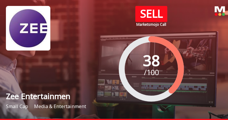 Zee Entertainment Enterprises Ltd is Rated Sell